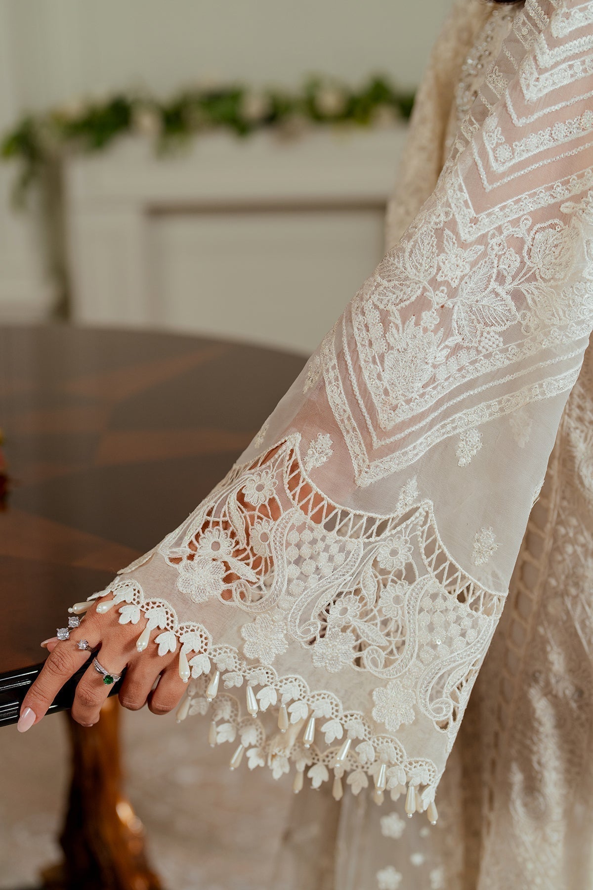 EMBROIDERED CHIFFON CH13 - 02 - NEW NAMAL PRET