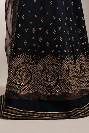 EMBROIDERED CHIFFON UC - 3073 - NEW NAMAL PRET
