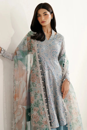 EMBROIDERED CHIFFON UC - 3075 - NEW NAMAL PRET
