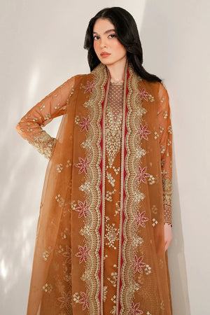 EMBROIDERED CHIFFON UC - 3077 - NEW NAMAL PRET