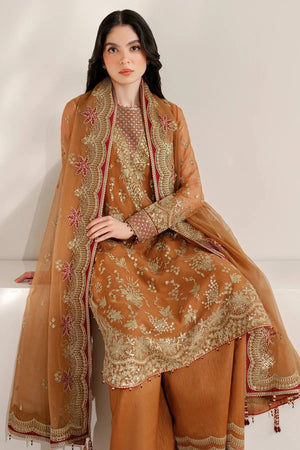 EMBROIDERED CHIFFON UC - 3077 - NEW NAMAL PRET