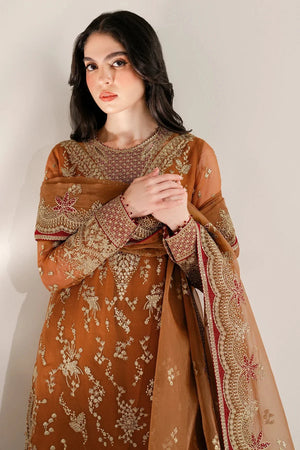 EMBROIDERED CHIFFON UC - 3077 - NEW NAMAL PRET