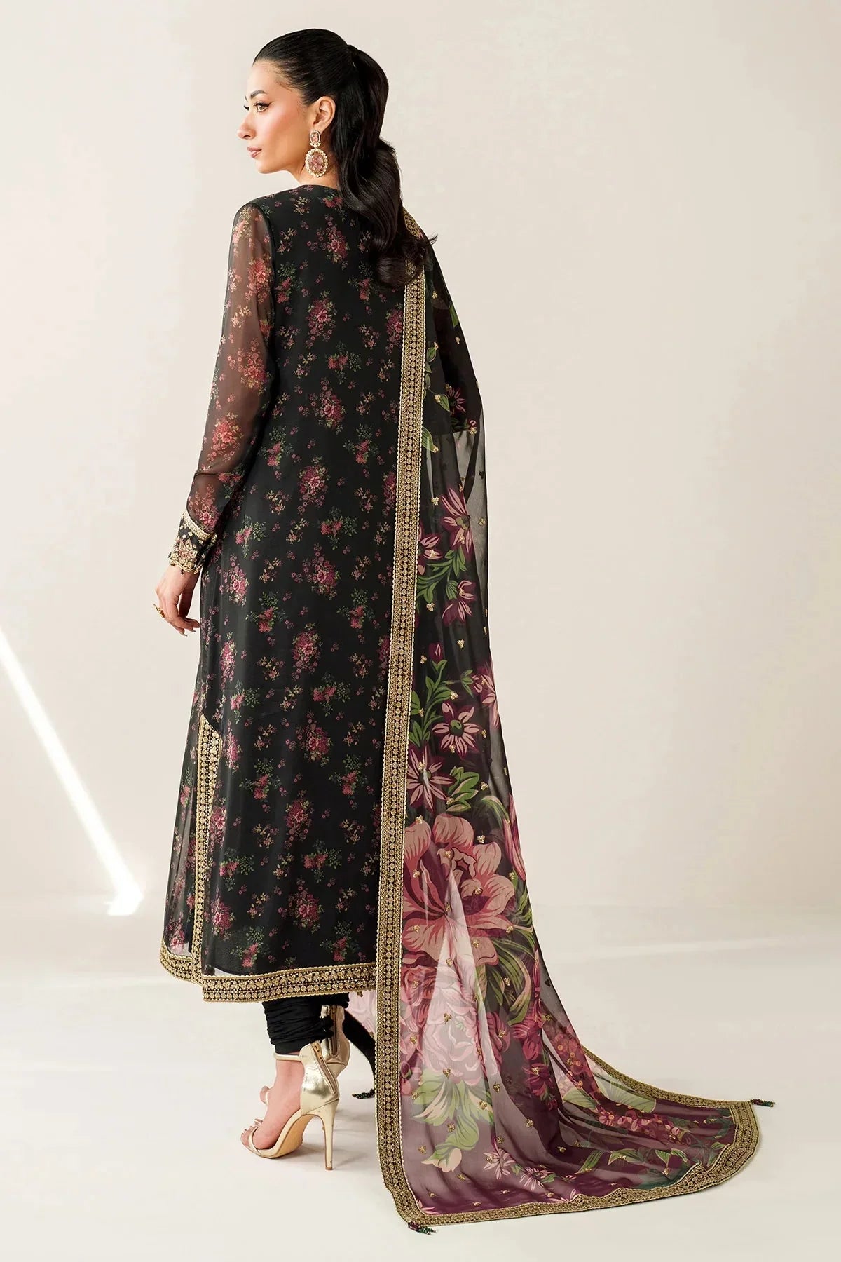 EMBROIDERED CHIFFON UC - 3083 - NEW NAMAL PRET