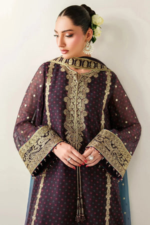EMBROIDERED CHIFFON UC - 3086 - NEW NAMAL PRET