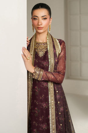 EMBROIDERED CHIFFON UC - 3096 - Namal Pret