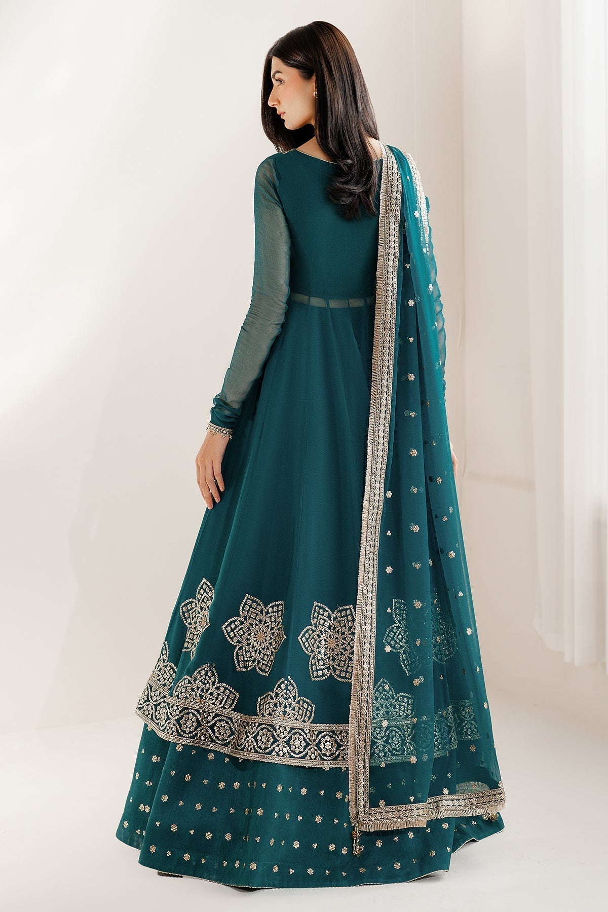 EMBROIDERED CHIFFON UC - 3097 - Namal Pret