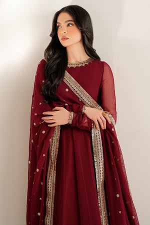 EMBROIDERED CHIFFON UC - 3098 - Namal Pret