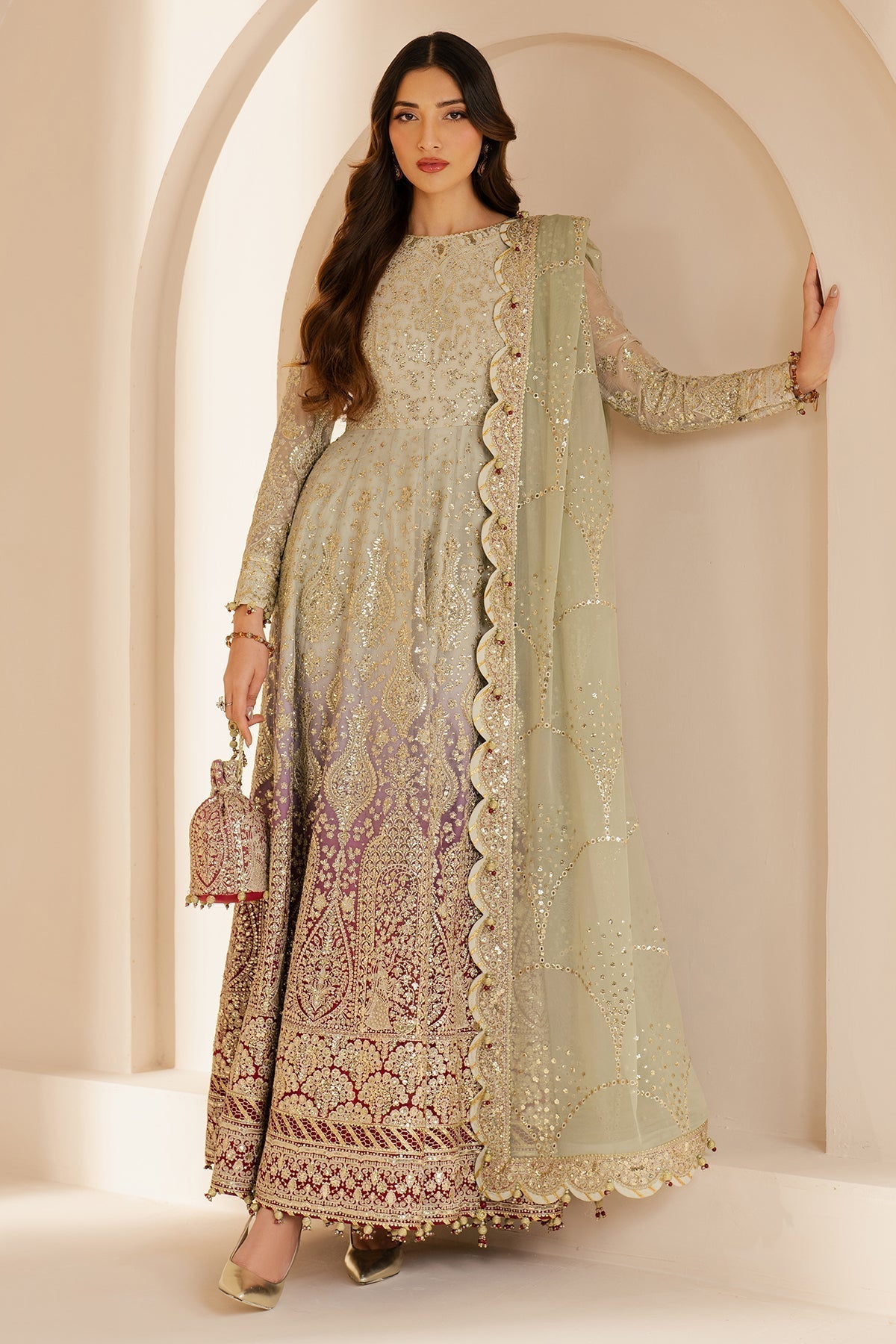 EMBROIDERED CHIFFON WF'25 - 01 - NEW NAMAL PRET