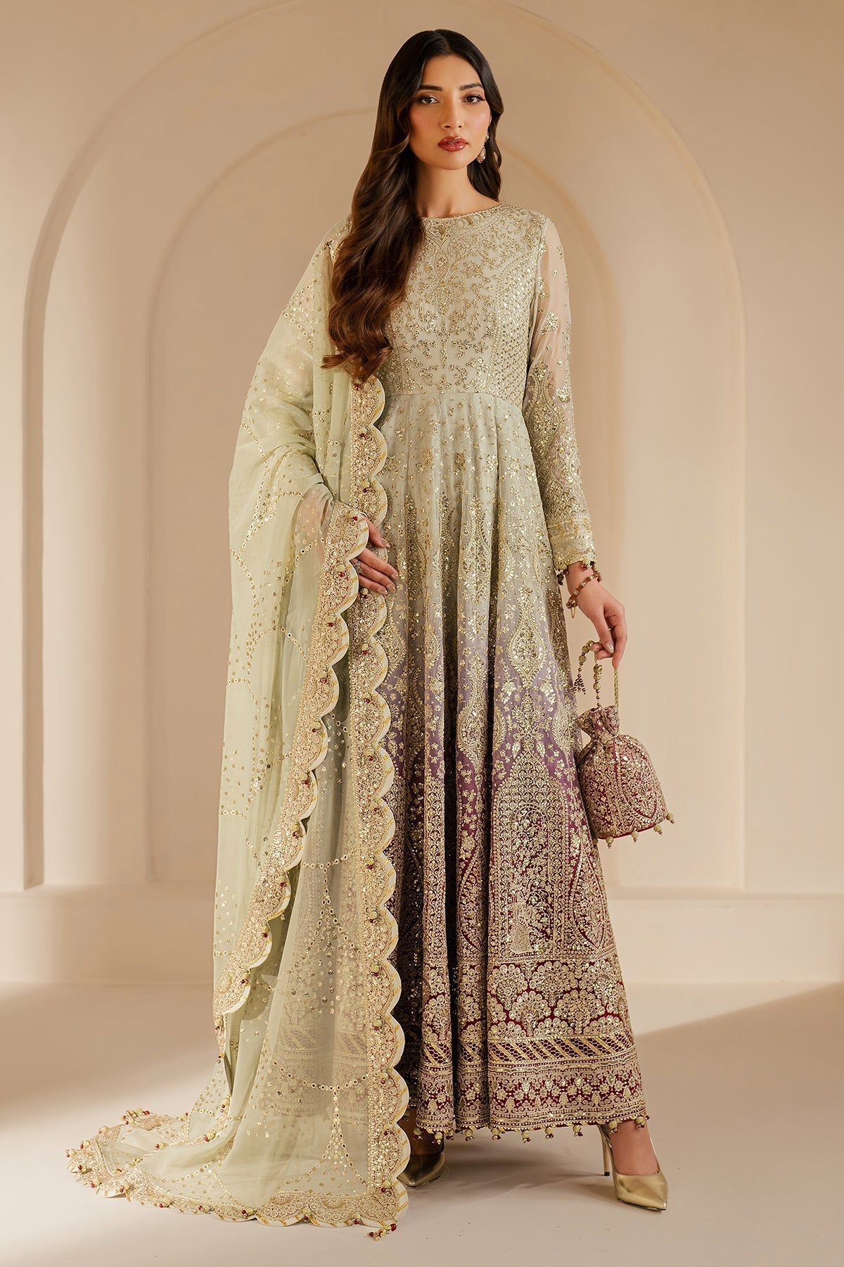 EMBROIDERED CHIFFON WF'25 - 01 - NEW NAMAL PRET
