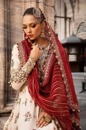 Embroidered Cotton Satin Suit | CST - 801 - NEW NAMAL PRET
