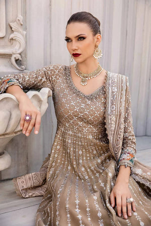 Embroidered Cotton Satin Suit | CST - 810 - NEW NAMAL PRET
