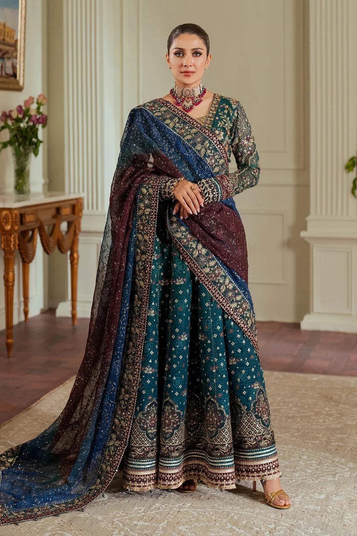 EMBROIDERED NET CH09 - 02 (Copy) - Namal Pret