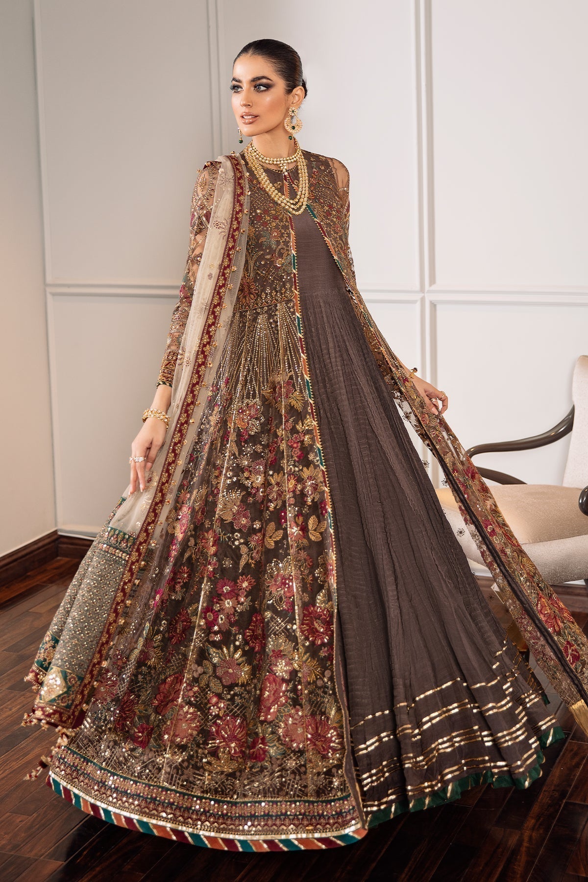 EMBROIDERED NET CH09 - 02 - NEW NAMAL PRET
