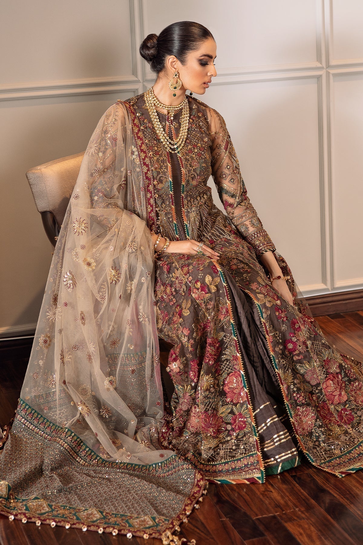 EMBROIDERED NET CH09 - 02 - NEW NAMAL PRET