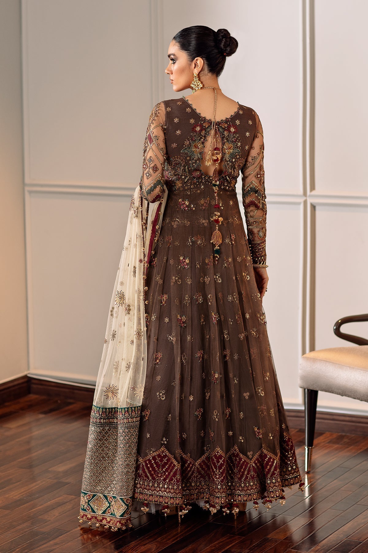 EMBROIDERED NET CH09 - 02 - NEW NAMAL PRET