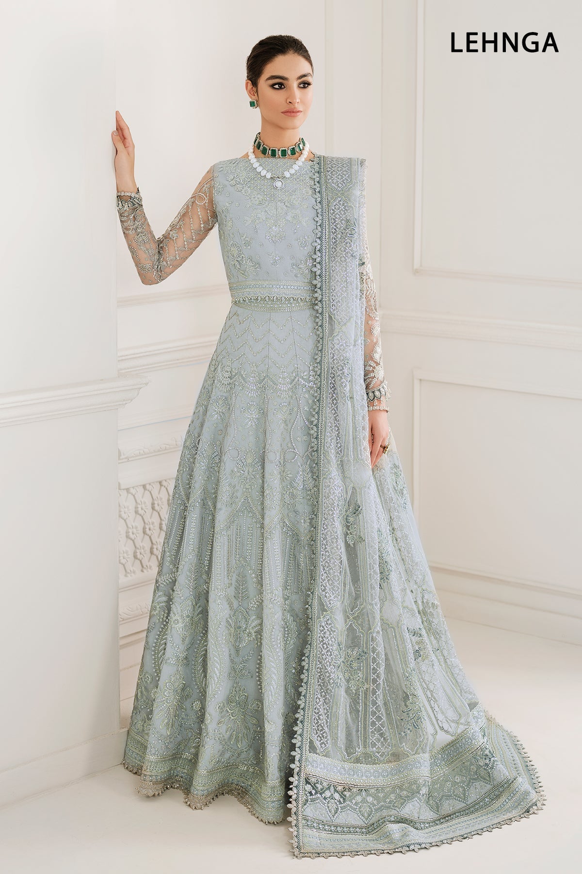 EMBROIDERED NET CH10 - 05 - NEW NAMAL PRET