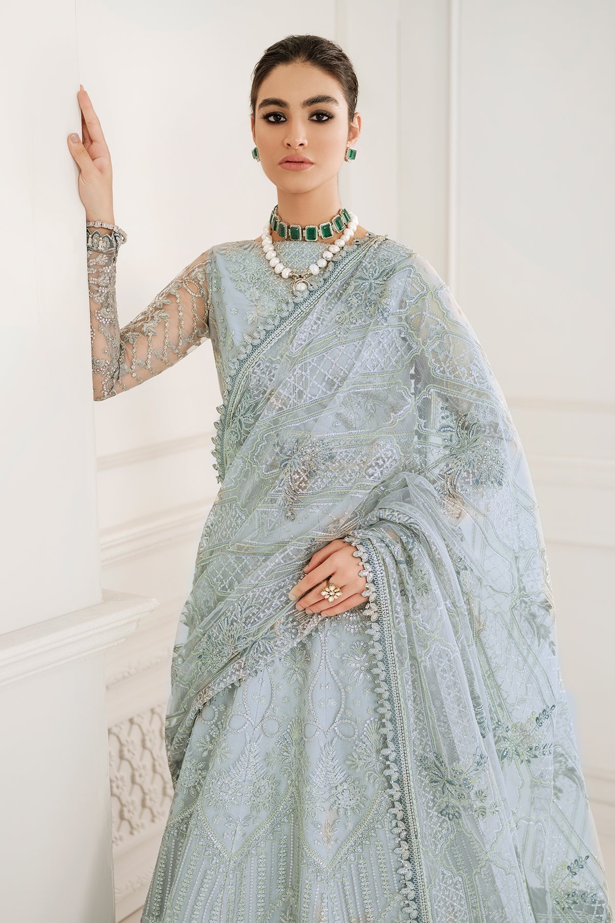 EMBROIDERED NET CH10 - 05 - NEW NAMAL PRET