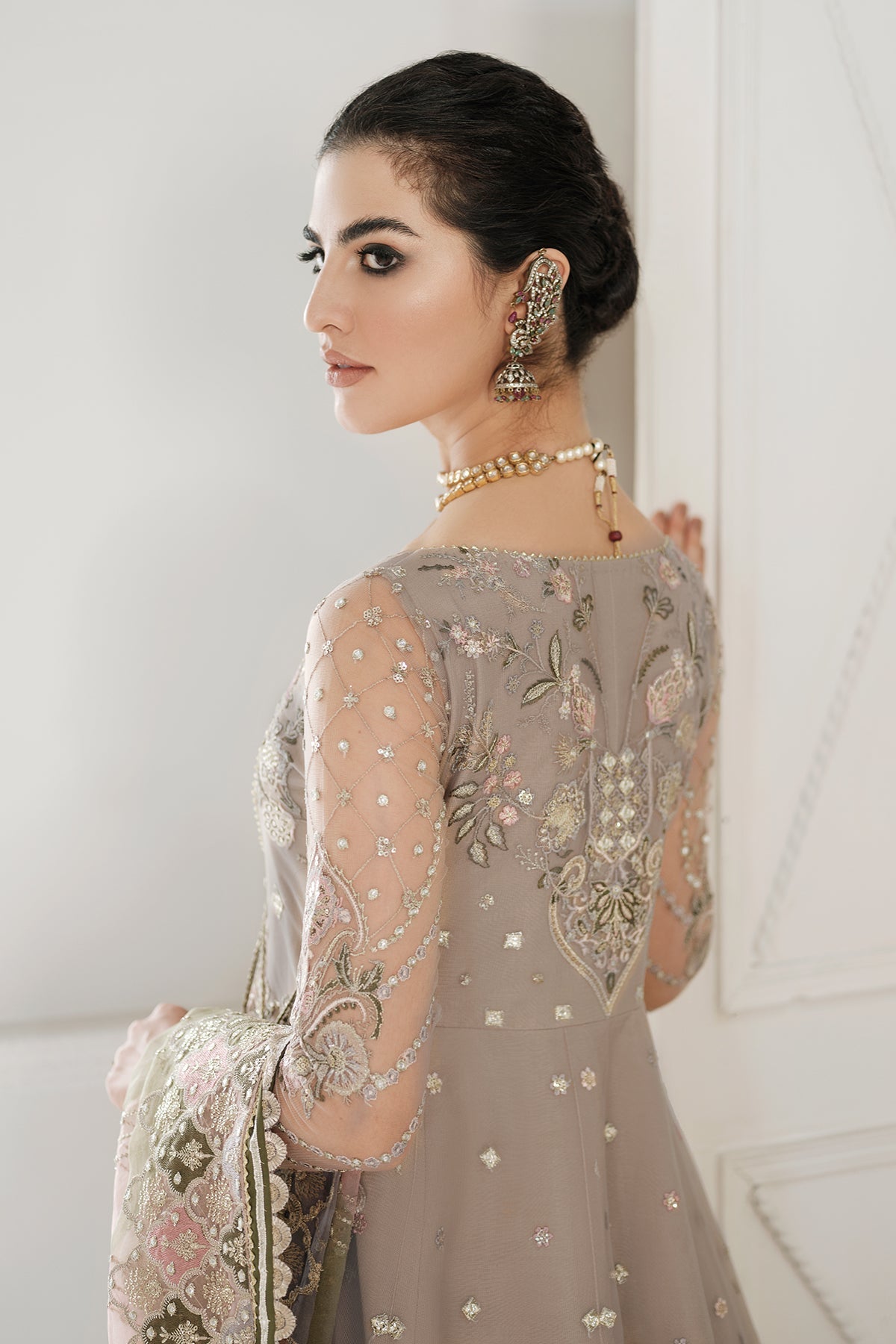 EMBROIDERED NET CH10 - 08 - NEW NAMAL PRET