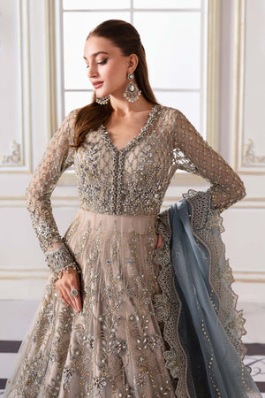 Embroidered Net Suit | BD - 3002 - NEW NAMAL PRET