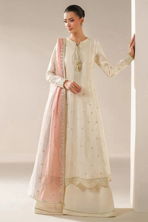 Embroidered Raw Silk UR - 7059 - NEW NAMAL PRET