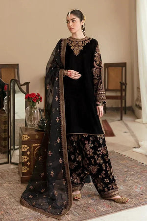 EMBROIDERED VELVET UF - 253 - NEW NAMAL PRET