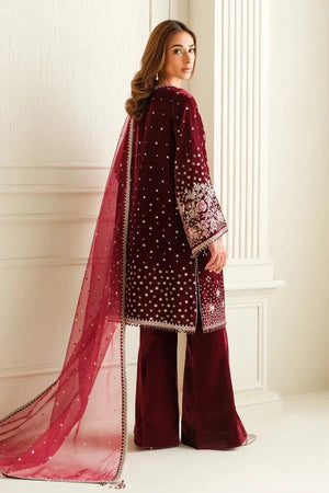 EMBROIDERED VELVET UF - 743 - NEW NAMAL PRET
