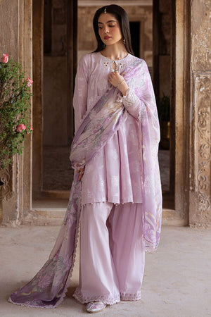 LAVENDER BLISS - 3PC JACQUARD SUIT - NEW NAMAL PRET