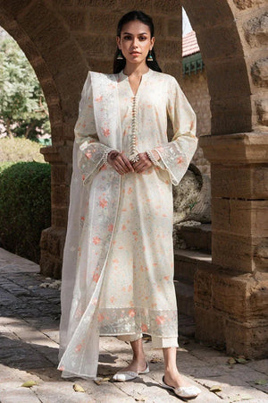 LIME DEW - 3 PC PRINTED LAWN SUIT - NEW NAMAL PRET