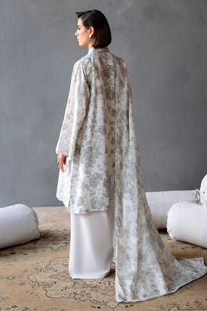 MESH BLOOM - 3PC PRINTED LAWN SUIT - NEW NAMAL PRET