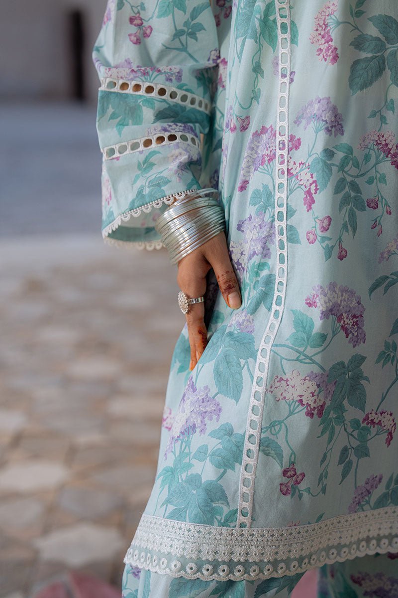 MINT GLAMOUR - 3PC PRINTED LAWN SUIT - NEW NAMAL PRET