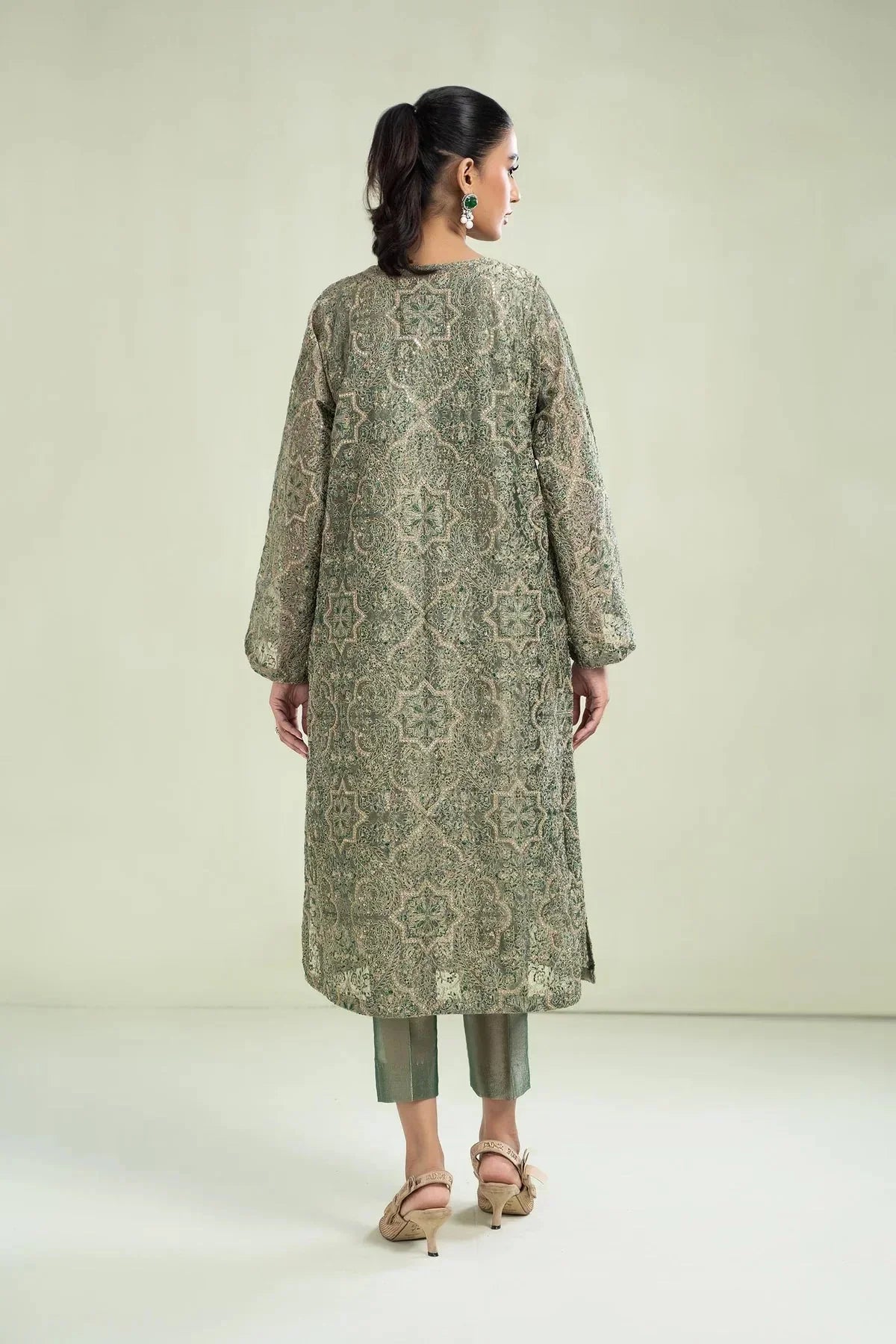 M.Luxe Fabrics Botel Green LF - 502 - NEW NAMAL PRET