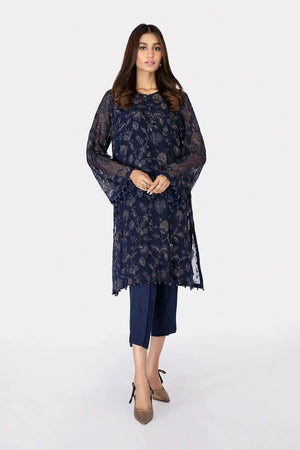 M.Luxe Fabrics LF - 305 - Blue - NEW NAMAL PRET