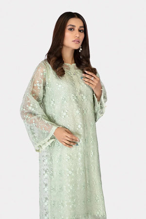M.Luxe Fabrics LF - 323 - Aqua - NEW NAMAL PRET