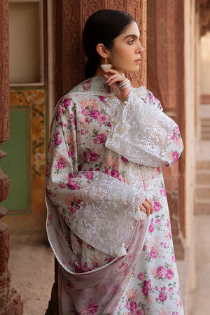 SPARKLING GEM - 3PC PRINTED LAWN SUIT - NEW NAMAL PRET
