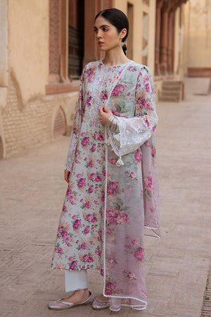 SPARKLING GEM - 3PC PRINTED LAWN SUIT - NEW NAMAL PRET